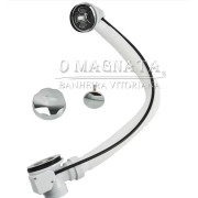 Sifão e Válvulas de Ralo e Ladrão para Banheira